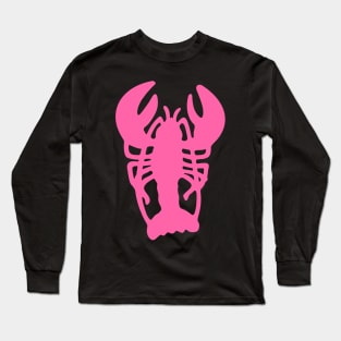 Pink Lobster Long Sleeve T-Shirt